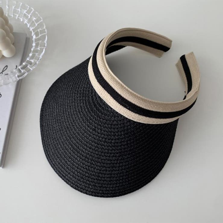 24NEW 春 夏 サンバイザー uvカット 自転車 つば広 麦わら帽子 | RAKUku | 詳細画像5 