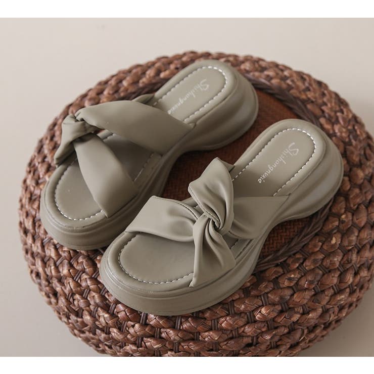 厚底 サンダル  ミュール | RAKUku | 詳細画像9 