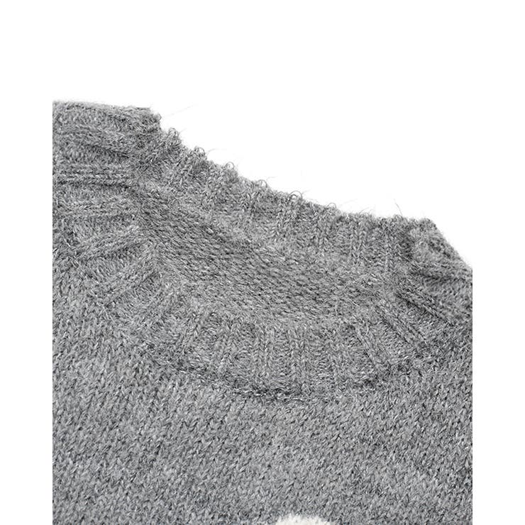 4color フロントリボン クルーネック | RAKUku | 詳細画像10 