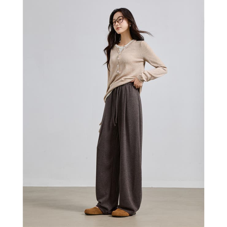 4color 裏ピーチ バレルレッグパンツ | RAKUku | 詳細画像10 