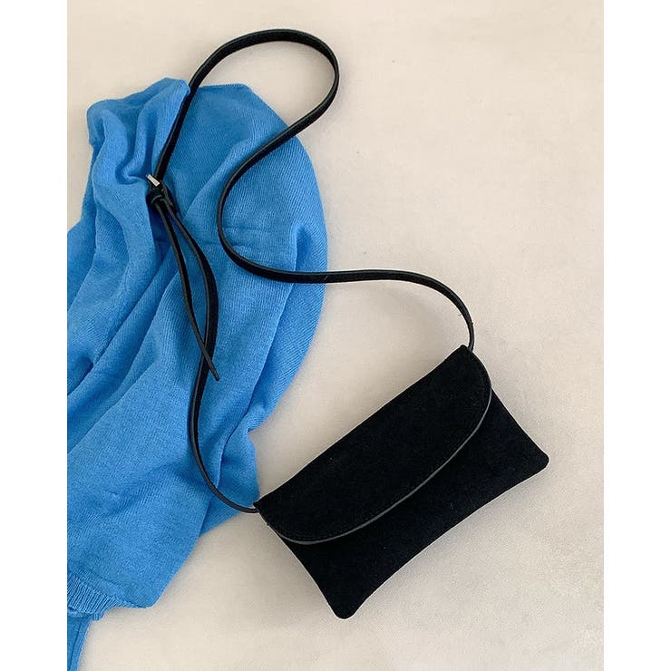 スエード クロスバッグ 差し色 ミニバッグ ショルダーバッグ 韓国系 | RAKUku | 詳細画像8 