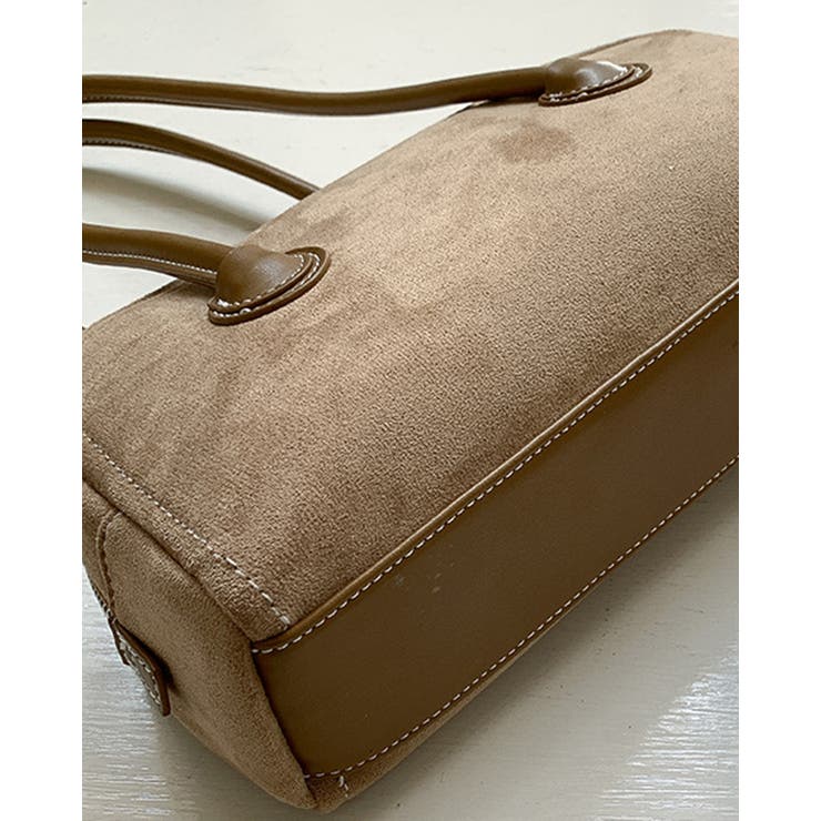スエード ショルダー ロングボストンバッグ ショルダーバッグ ミニマル 韓国系 | RAKUku | 詳細画像14 