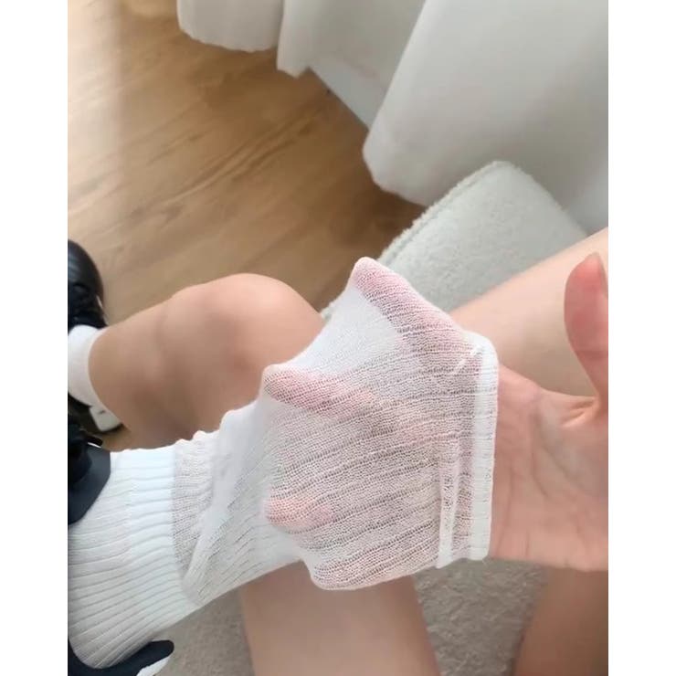 シアーソックス シアールーズソックス おしゃれソックス くしゅくしゅソックス | RAKUku | 詳細画像6 