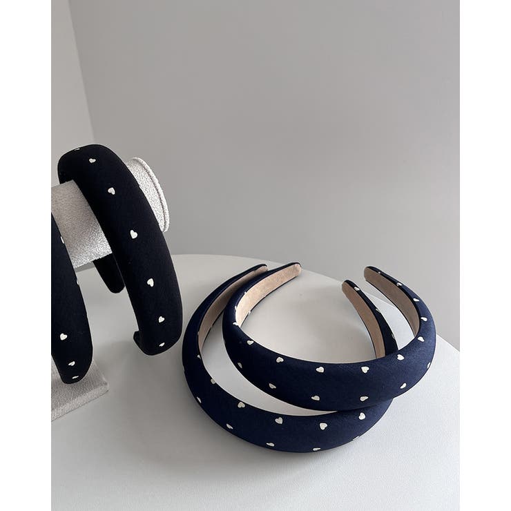 2color ドットカチューシャ カチューシャ 秋冬 大人っぽい 上品 高級感 | RAKUku | 詳細画像2 