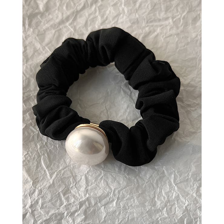 3size ビッグパールシュシュ パールゴム オケージョン 高級感 | RAKUku | 詳細画像2 