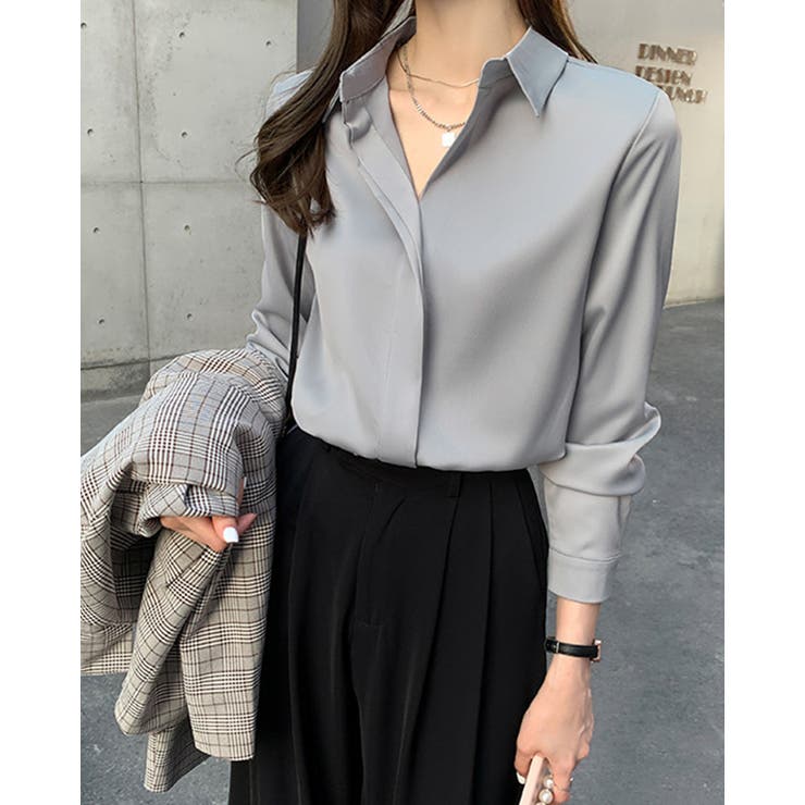 ブラウス オフィス カジュアル | RAKUku | 詳細画像5 