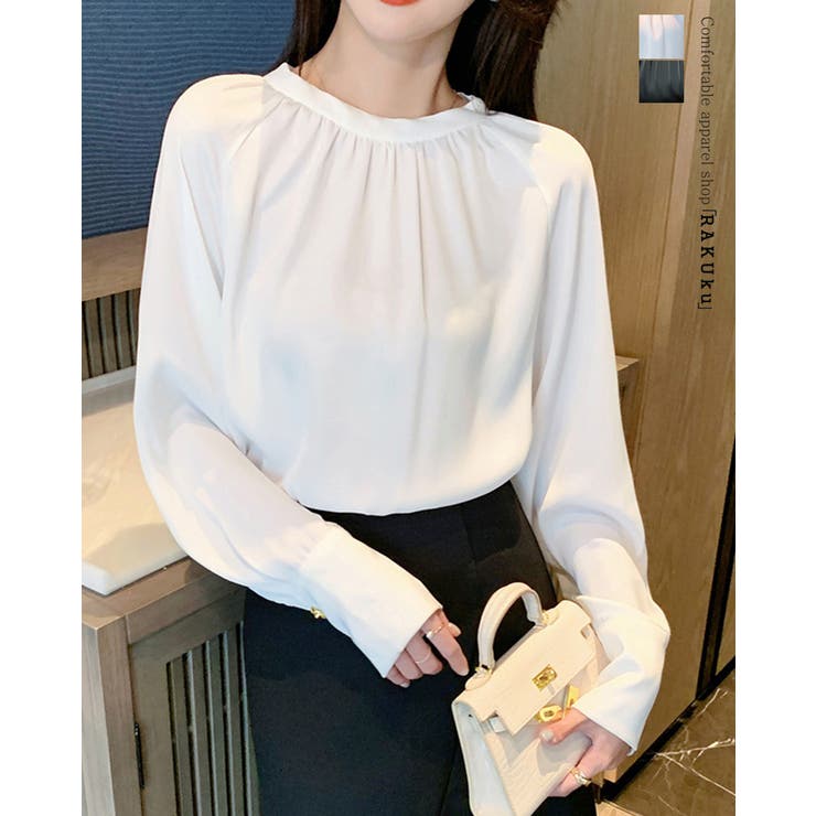 オフィスカジュアル ブラウス レーディス | RAKUku | 詳細画像1 