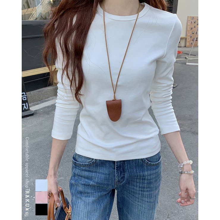 長袖Tシャツ レーディス ロングT | RAKUku | 詳細画像1 