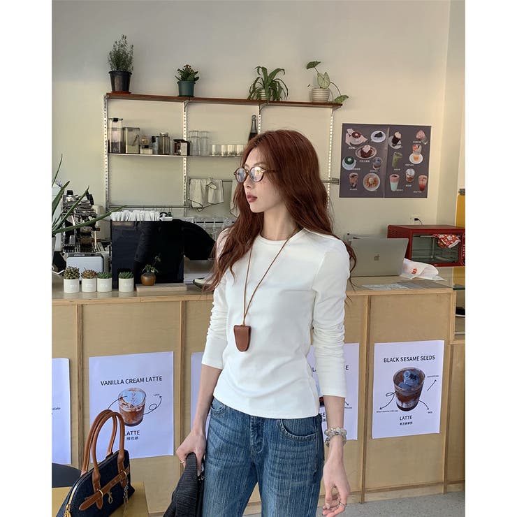 長袖Tシャツ レーディス ロングT | RAKUku | 詳細画像3 