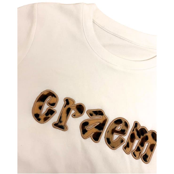 ホワイト | 春夏 半袖 レオパードTシャツ 韓国ファッション | RAKUku