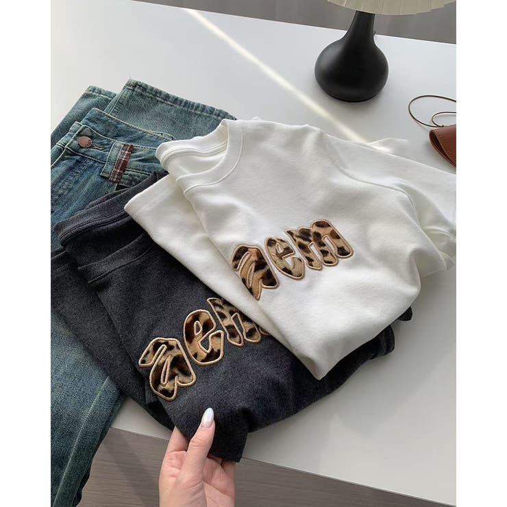 春夏 半袖 レオパードTシャツ 韓国ファッション | RAKUku | 詳細画像3 