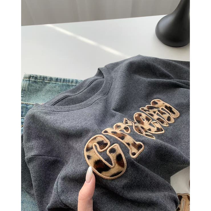 春夏 半袖 レオパードTシャツ 韓国ファッション | RAKUku | 詳細画像4 