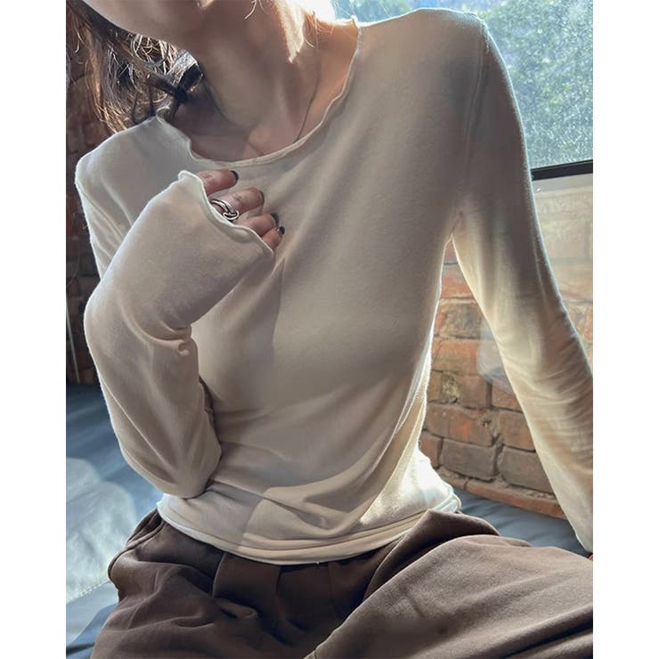 春夏 長袖 カットソー | RAKUku | 詳細画像4 