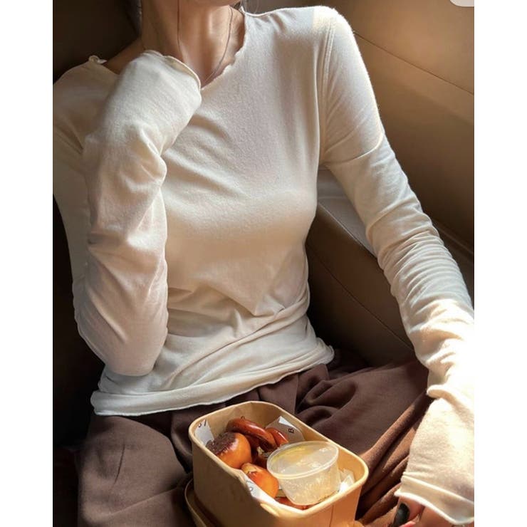 春夏 長袖 カットソー | RAKUku | 詳細画像6 