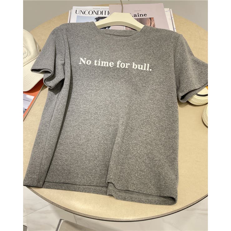 チャコール | 半袖 Tシャツ レディース | RAKUku