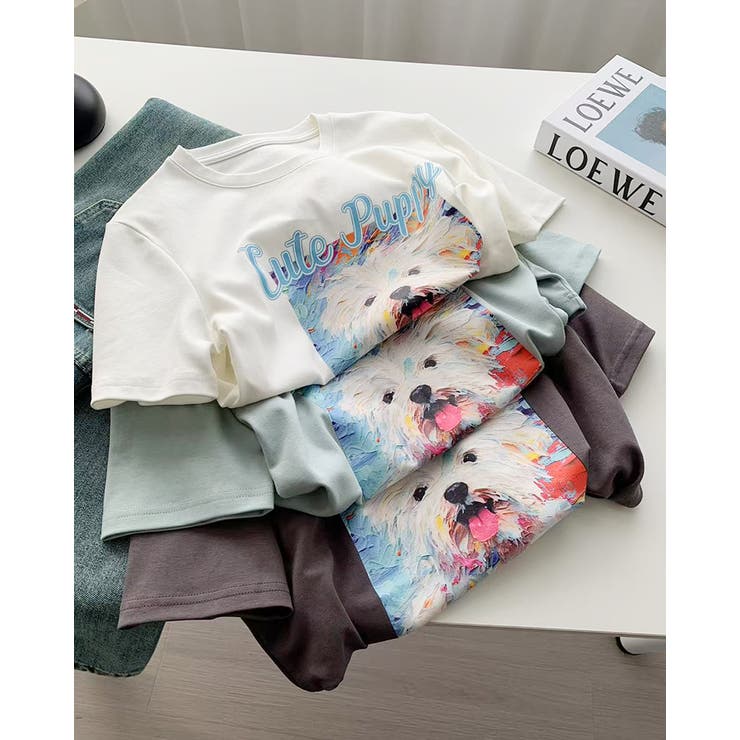 マルチーズ プリント Tシャツ | RAKUku | 詳細画像8 