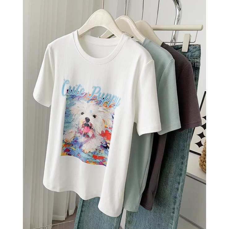 マルチーズ プリント Tシャツ | RAKUku | 詳細画像9 