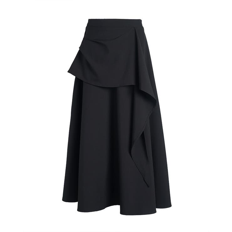 アシメントリースカート ドレープデザイン | RAKUku | 詳細画像5 