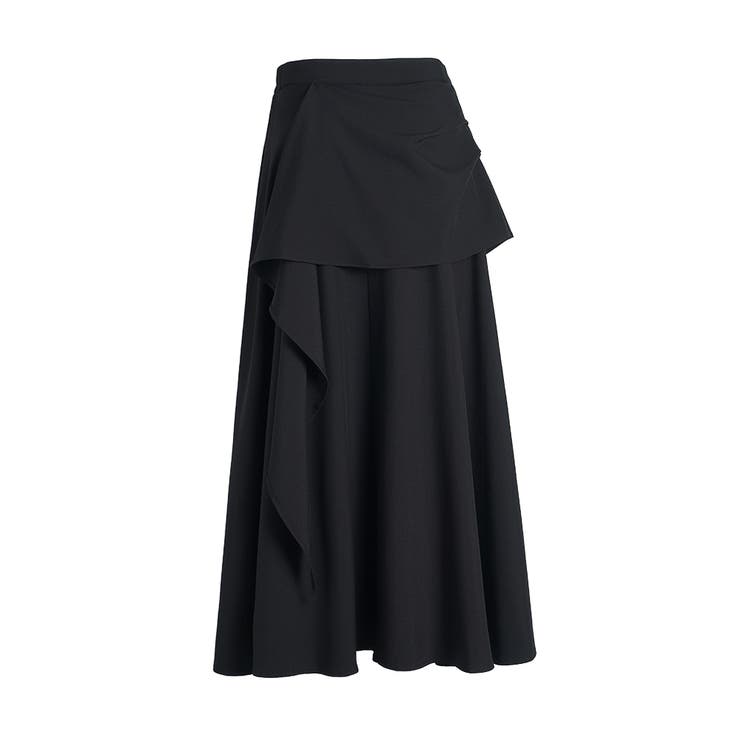 アシメントリースカート ドレープデザイン | RAKUku | 詳細画像7 