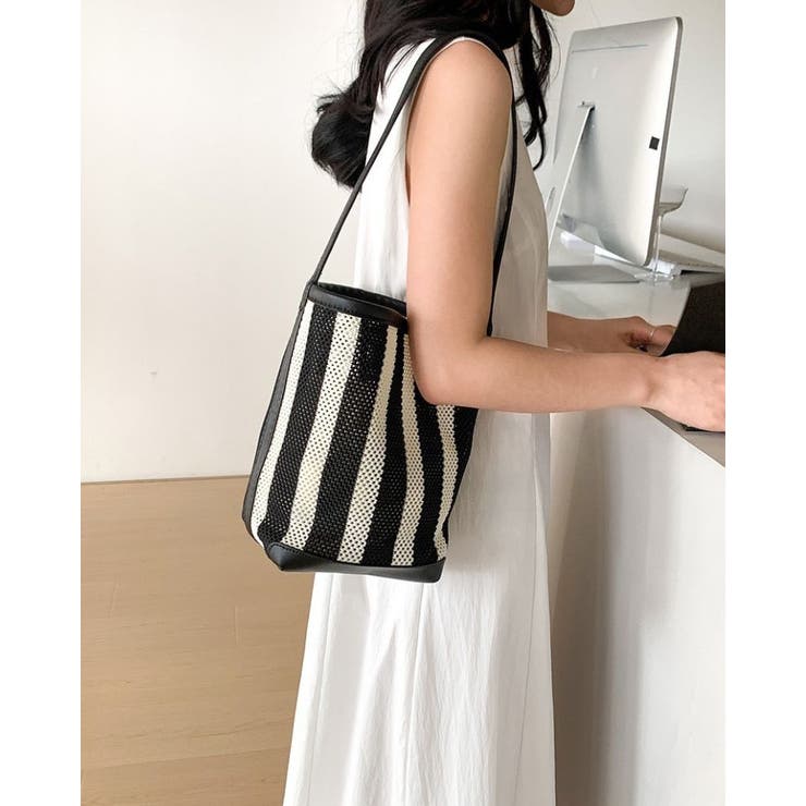 ショルダーバッグ 夏 ストライプ | RAKUku | 詳細画像10 