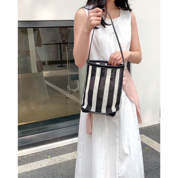 ショルダーバッグ 夏 ストライプ | RAKUku | 詳細画像3 