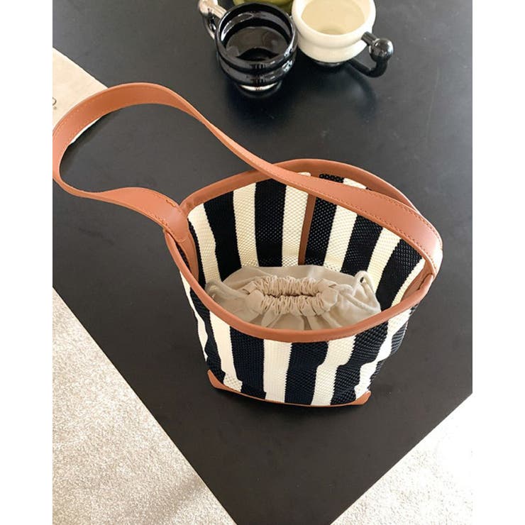 ショルダーバッグ 夏 ストライプ | RAKUku | 詳細画像4 