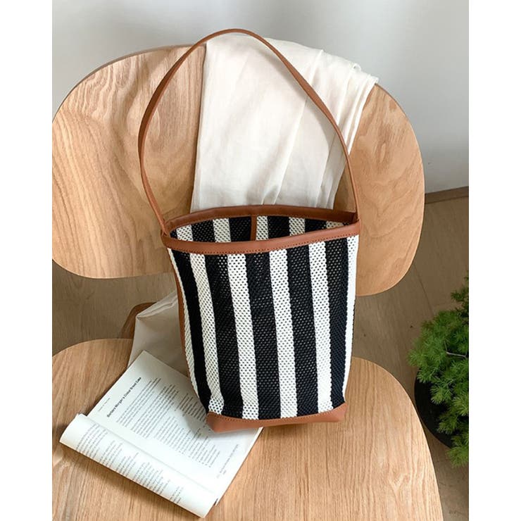 ショルダーバッグ 夏 ストライプ | RAKUku | 詳細画像7 