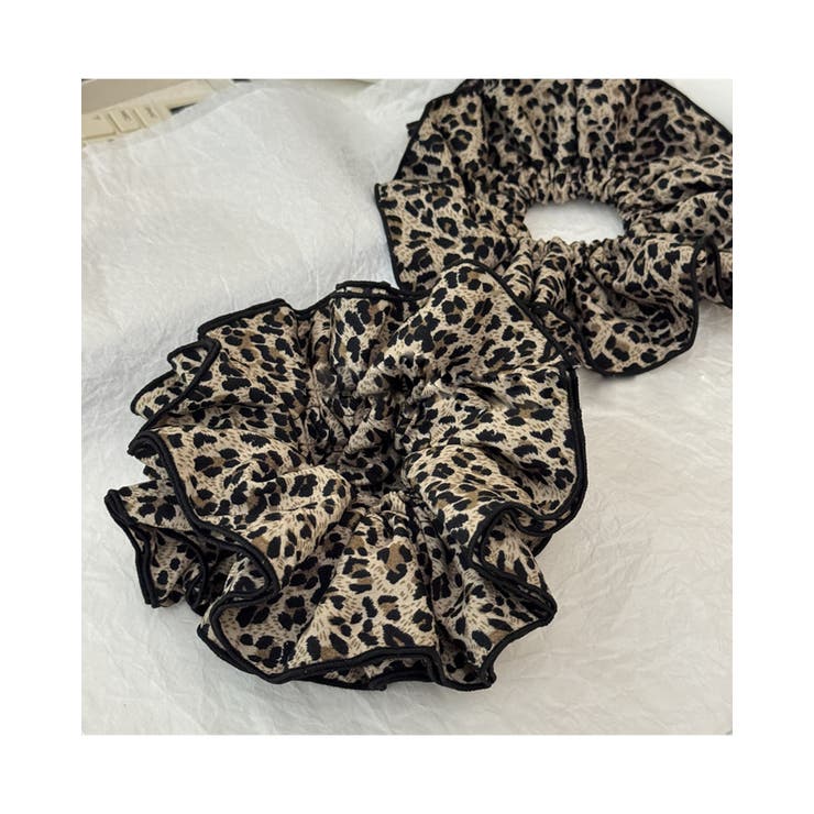 シュシュ レオパード ヒョウ柄[品番：RKKW0003358]｜RAKUku