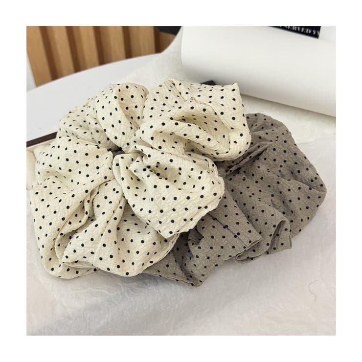 シュシュ ドット柄 夏 | RAKUku | 詳細画像2 