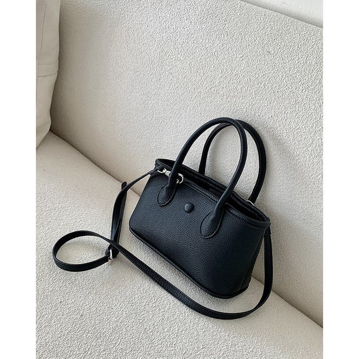 ボタンスクエアレザーミニトートバッグ レーディス バッグ | RAKUku | 詳細画像9 