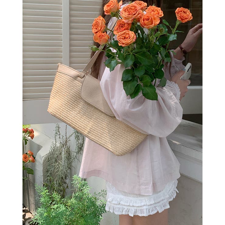 ショルダーカゴバッグ 夏バッグ | RAKUku | 詳細画像3 