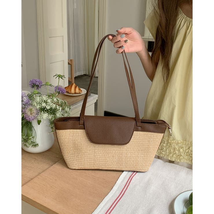 ショルダーカゴバッグ 夏バッグ | RAKUku | 詳細画像5 