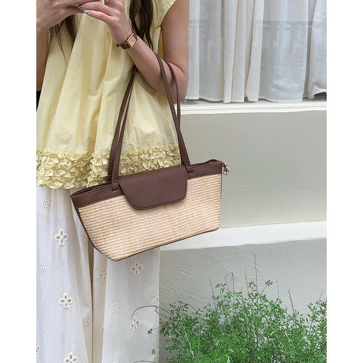 ショルダーカゴバッグ 夏バッグ | RAKUku | 詳細画像6 