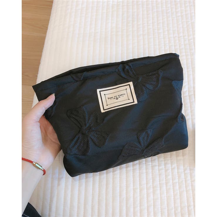 花柄 リボン マルチポーチ | RAKUku | 詳細画像4 