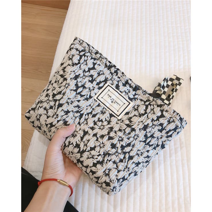 花柄 リボン マルチポーチ | RAKUku | 詳細画像6 