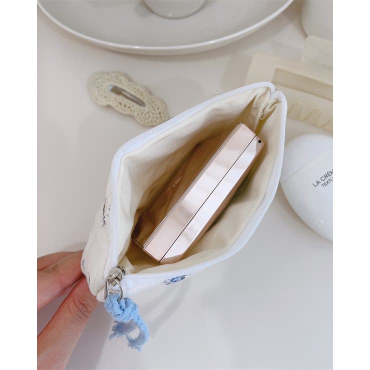 フラワーマルチミニポーチ 化粧ポーチ メイクポーチ | RAKUku | 詳細画像3 