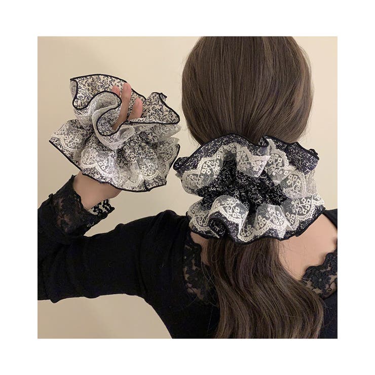 レースアソートフリルシュシュ レトロ | RAKUku | 詳細画像2 