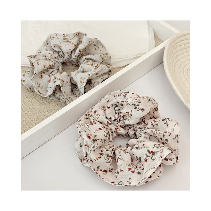 フラワーシュシュ 花柄 小花柄 | RAKUku | 詳細画像2 