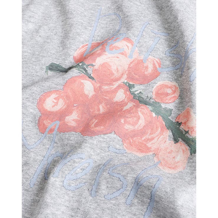 【3color】ぶどうアートプリント オーバーサイズTシャツ 半袖 | RAKUku | 詳細画像13 