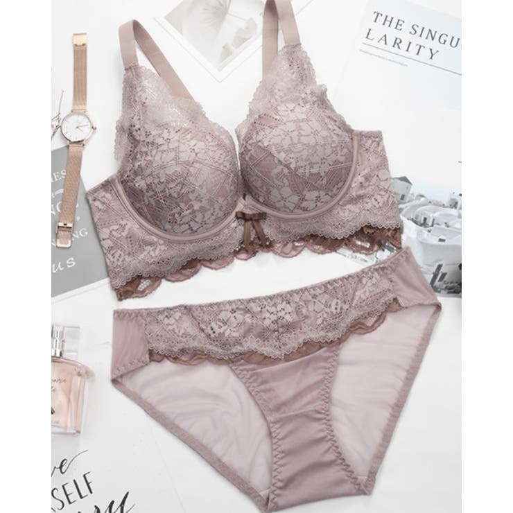 セクシ－盛れるレースブラショーツセット 上下セット ノンワイヤー ランジェリー | RAKUku | 詳細画像18 