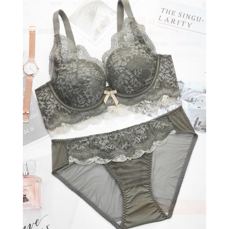 セクシ－盛れるレースブラショーツセット 上下セット ノンワイヤー ランジェリー | RAKUku | 詳細画像19 