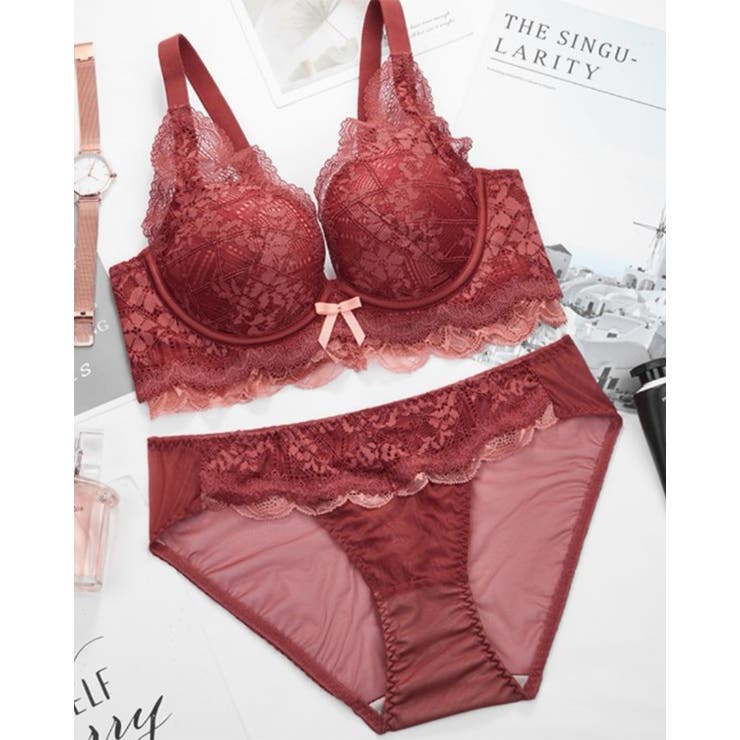 セクシ－盛れるレースブラショーツセット 上下セット ノンワイヤー ランジェリー | RAKUku | 詳細画像20 
