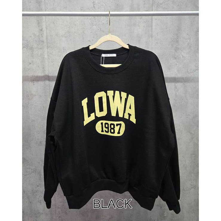 ブラック | 4color 裏起毛 レタリング | RAKUku