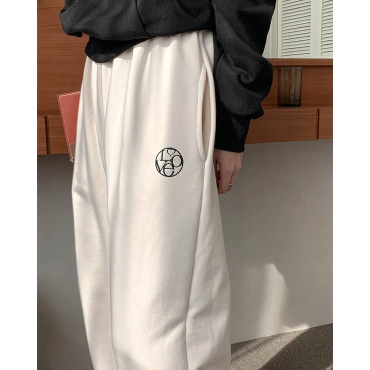 スウェットパンツ レーディス リラックスパンツ[品番