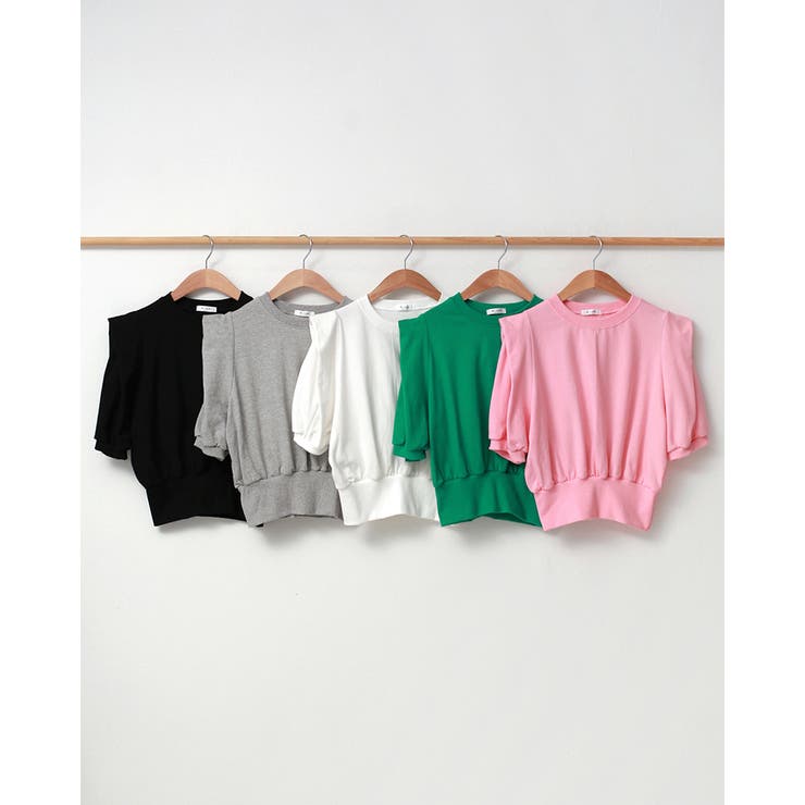 パフスリーブ カットソー 半袖 | RAKUku | 詳細画像14 