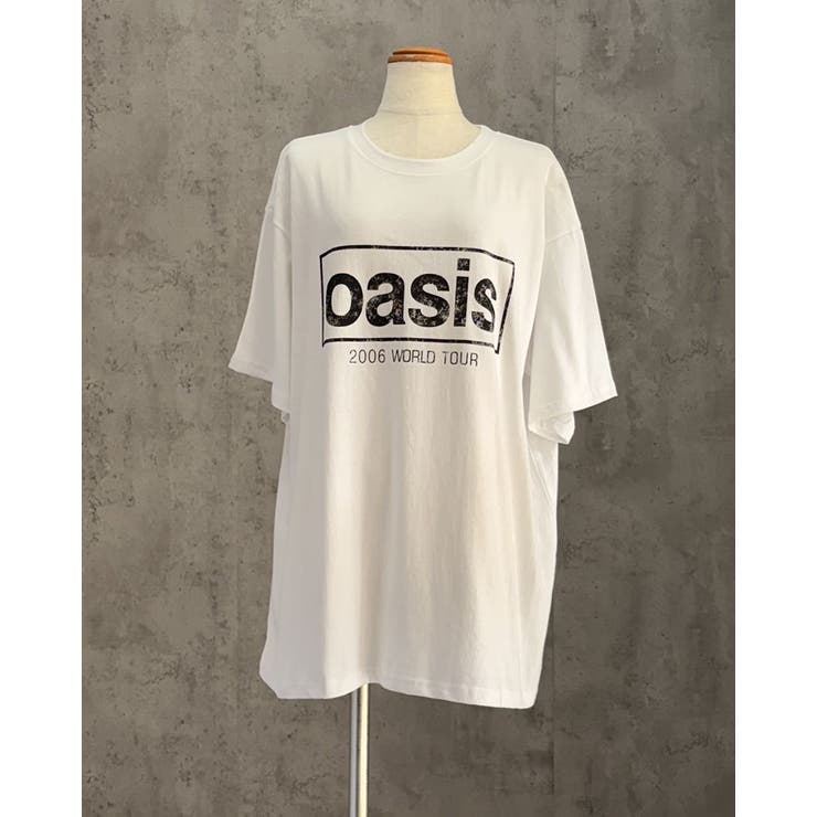 ホワイト | 25ss レタリングTシャツ オーバーサイズ | RAKUku