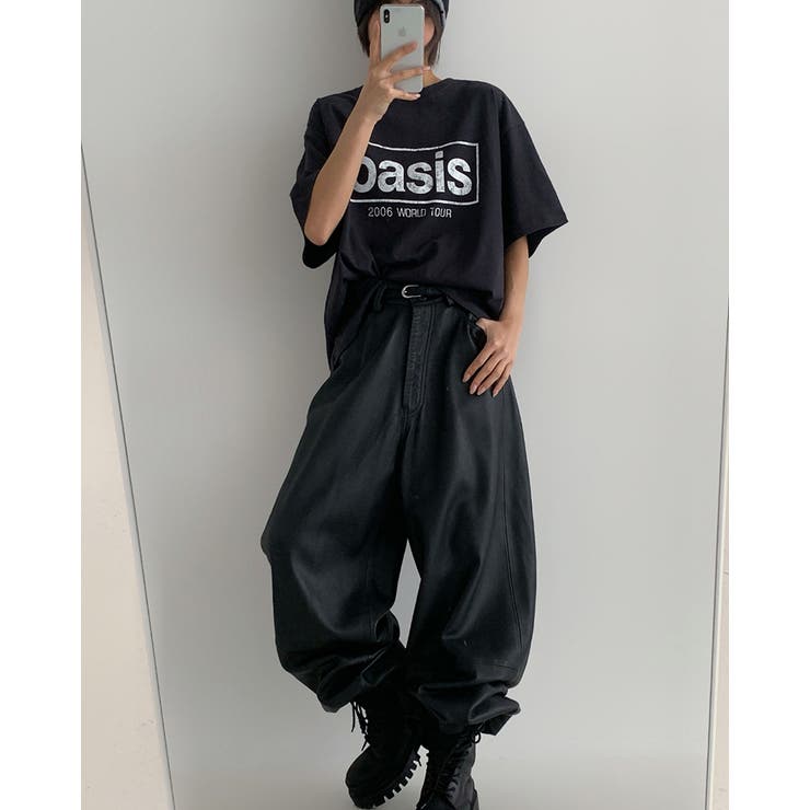 25ss レタリングTシャツ オーバーサイズ | RAKUku | 詳細画像4 