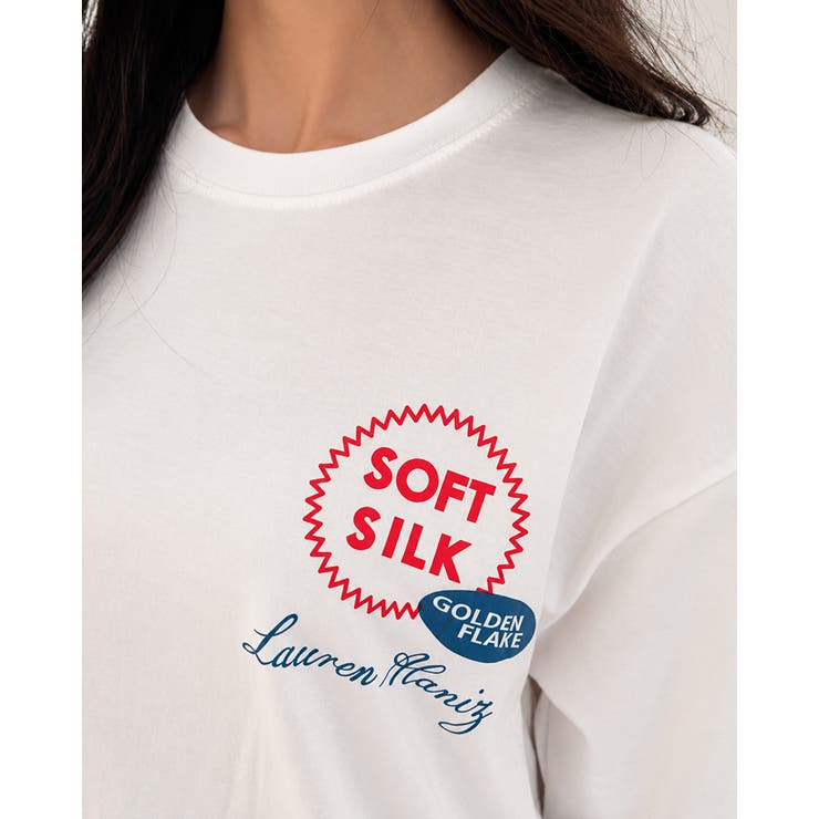 【3color】 ヴィンテージポテトプリント オーバーTシャツ | RAKUku | 詳細画像5 