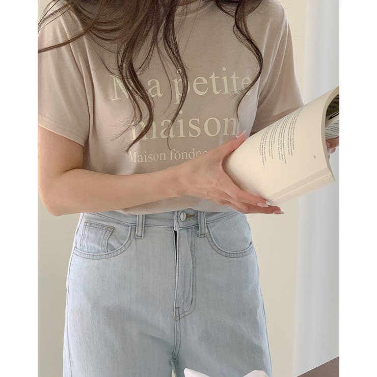 【4color】 やわらかストレッチロゴTシャツ 半袖 | RAKUku | 詳細画像2 