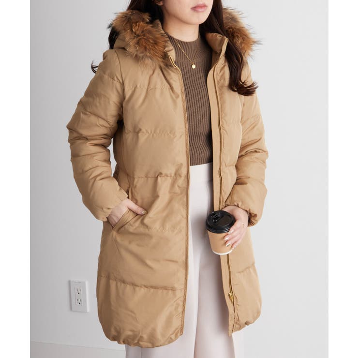 リアルファー付ダウンコート | RANAN | 詳細画像17 